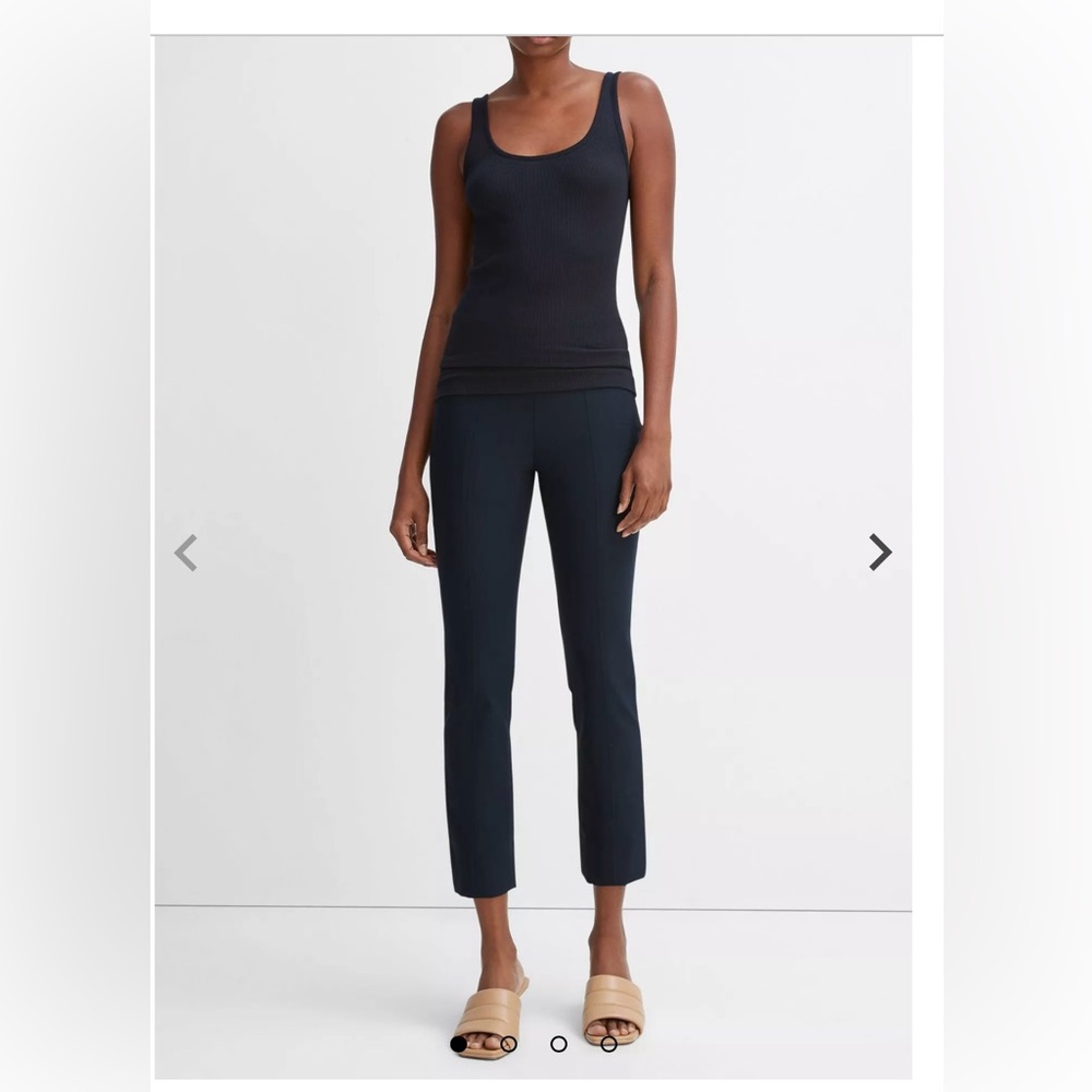 Vince Navy Ponte Leggings size S
